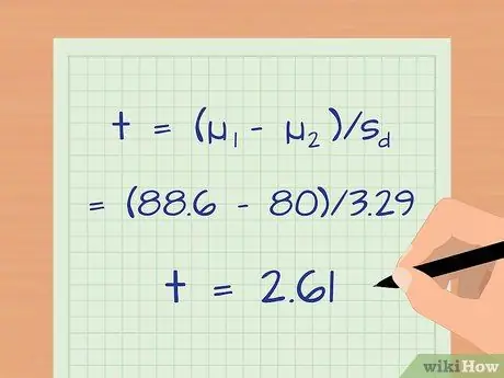 Addım 12 -nin Statistik əhəmiyyətini qiymətləndirin