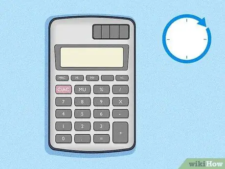 Turn off a Normal School Calculator Step 1