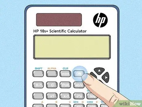 Turn off a Normal School Calculator Step 15