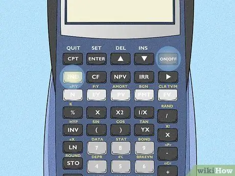 Desligue uma calculadora escolar normal, etapa 7