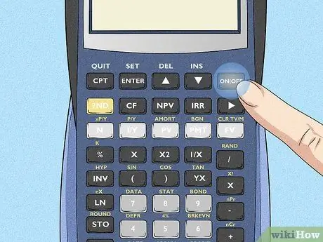 Turn off a Normal School Calculator Step 9