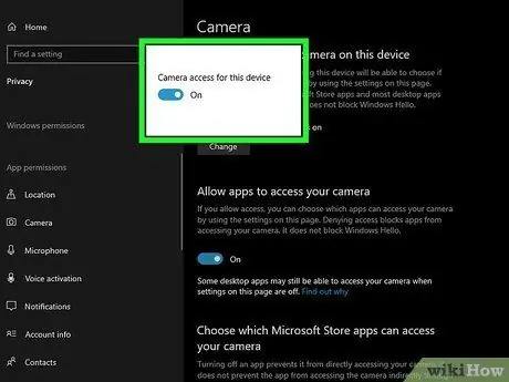 Consertar uma webcam que está exibindo uma tela preta no Windows - Etapa 4