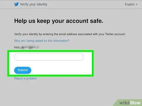 Récupérer un compte Twitter suspendu Étape 4