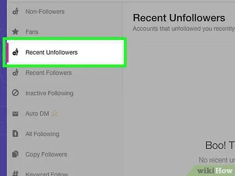 Lihat Siapa yang Tidak Mengikuti Anda di Twitter Langkah 3