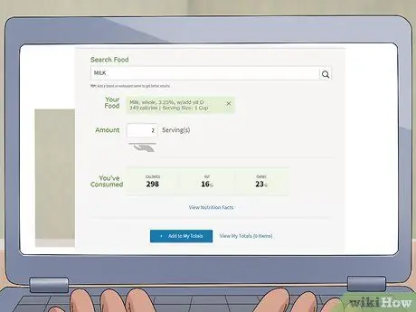 Calculate Food Calories Step 9