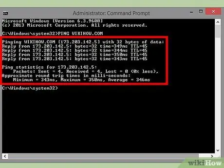 Ping an IP Address Step 3