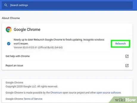 อัปเดต Google Chrome ขั้นตอนที่6