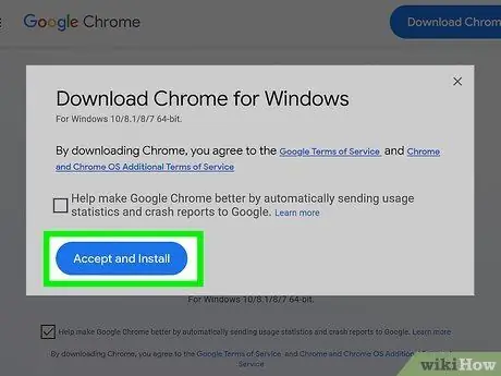 Installera om Google Chrome Steg 12