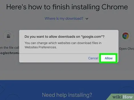 Telepítse újra a Google Chrome 23. lépését