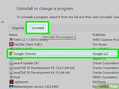 Geninstaller Google Chrome Trin 4