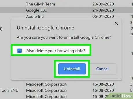 Installer Google Chrome på nytt Trinn 5