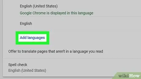 Ändern Sie die Standardsprache in Google Chrome Schritt 6