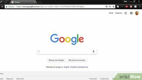 Κάντε το Google την προεπιλεγμένη μηχανή αναζήτησης Βήμα 1