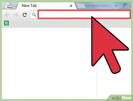 Tik 'n webadres in om na 'n spesifieke webwerf te gaan Stap 3