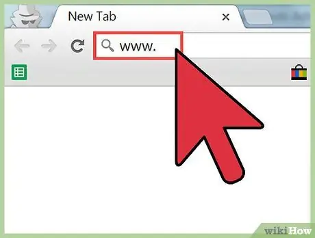 Tik 'n webadres in om na 'n spesifieke webwerf te gaan Stap 6