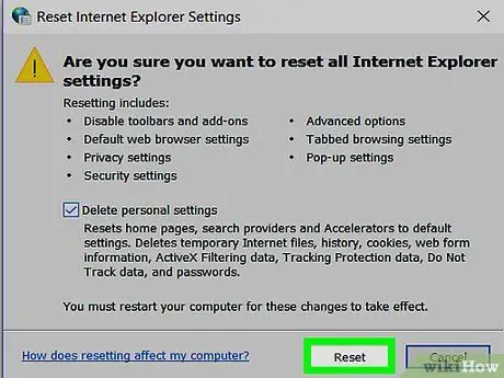 Rregulloni Windows Internet Explorer që nuk përgjigjet Hapi 20