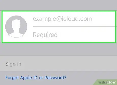 Mude sua conta iCloud Etapa 11