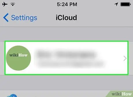 Promijenite svoj iCloud račun 2. korak