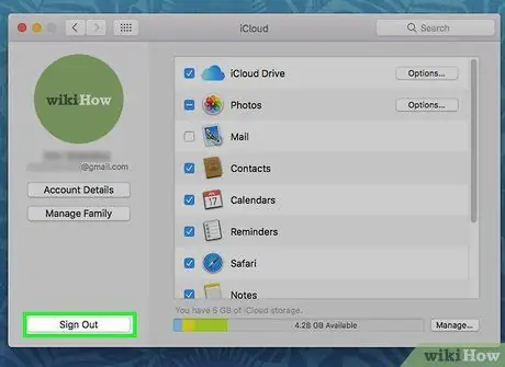 Mude sua conta iCloud Etapa 20