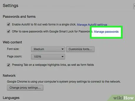 Delete Remembered Passwords Step 4