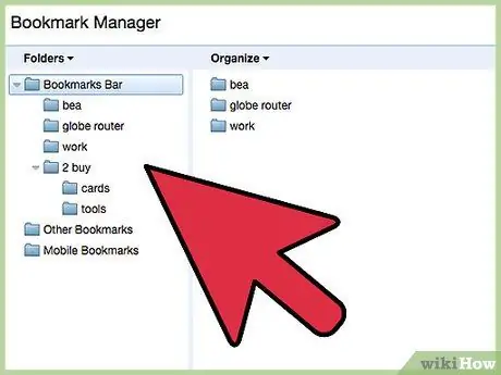 Organize Chrome Bookmarks Step 5