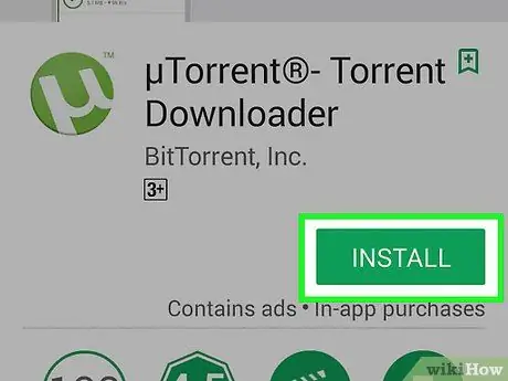 Stáhněte si Torrent s Androidem Krok 3