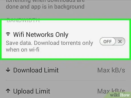 Laai 'n torrent met Android af Stap 6