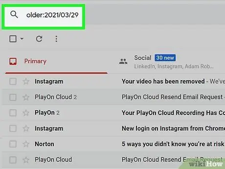 Tafuta na Tarehe katika Gmail Hatua ya 3