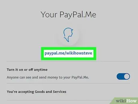 Paypal төлбөрийн холбоос хийх 6 -р алхам