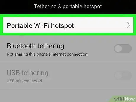 Conecte-se à Internet em seu laptop por meio de seu telefone celular Etapa 15