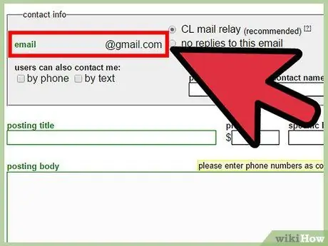 โพสต์โฆษณาไปที่ Craigslist ขั้นตอนที่ 12