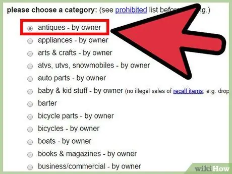 Publiqueu anuncis a Craigslist Pas 8