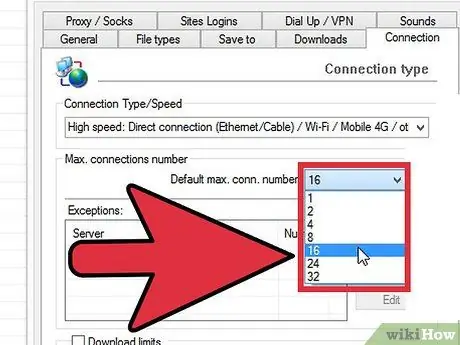 Ubrzajte preuzimanja pri korištenju Internet Download Managera (IDM) Korak 2