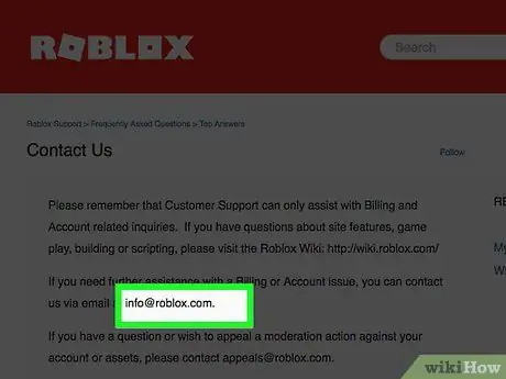 Obtenez un compte ROBLOX piraté Retour Étape 6