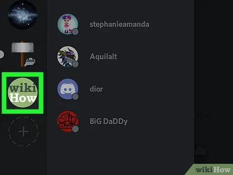 Discord Channel törlése az Androidon 3. lépés