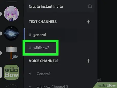 Suprimiu un canal Discord a Android Pas 4