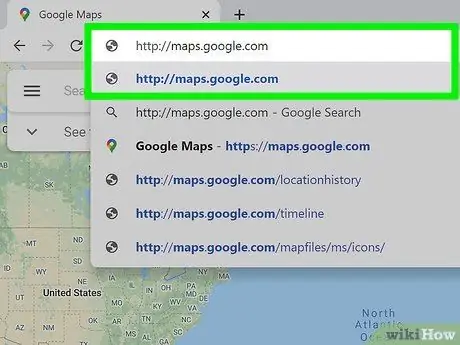 Изтеглете изображение от Google Maps Стъпка 1