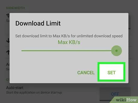 Ua kom rub nrawm dua hauv uTorrent ntawm Android Kauj Ruam 6