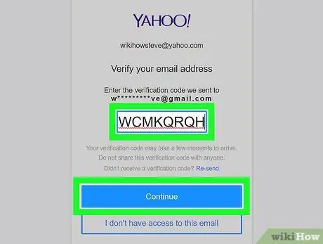 Pulihkan Akaun Yahoo Langkah 5