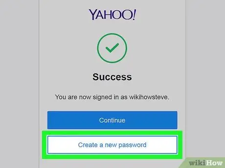 Yahoo -fiók helyreállítása 6. lépés