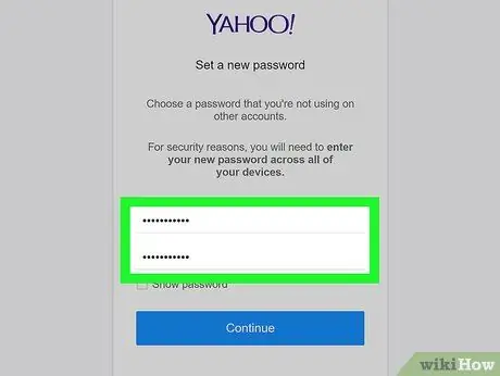 Yahoo есептік жазбасын қалпына келтіру 7 -қадам