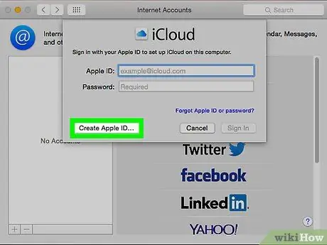 Opret iCloud -e -mail på pc eller Mac Trin 6