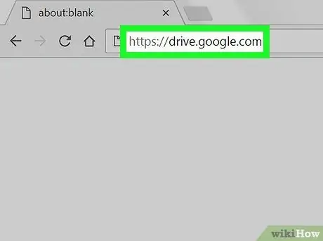 Opret delbare downloadlinks til Google Drive -filer Trin 1