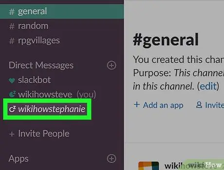 Delete a Direct Message on Slack on PC or Mac Step 3