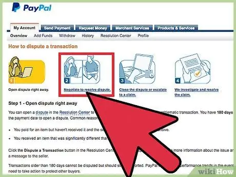 اعتراض به معامله PayPal مرحله 6