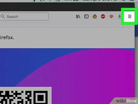 Krok 2: V prehliadači Firefox zadajte nastavenia servera proxy