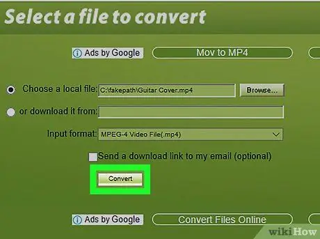 I-convert ang MP4 sa Mov Hakbang 6