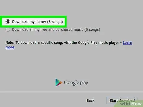 Preuzmite pjesme na Google Play muziku na PC ili Mac Korak 13