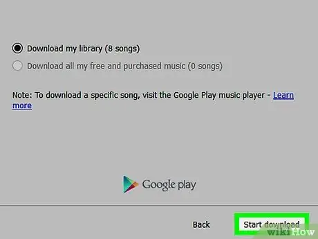 Laden Sie Songs von Google Play Music auf PC oder Mac herunter Schritt 14