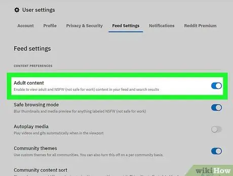 Активирайте съдържанието на NSFW в Reddit Стъпка 16